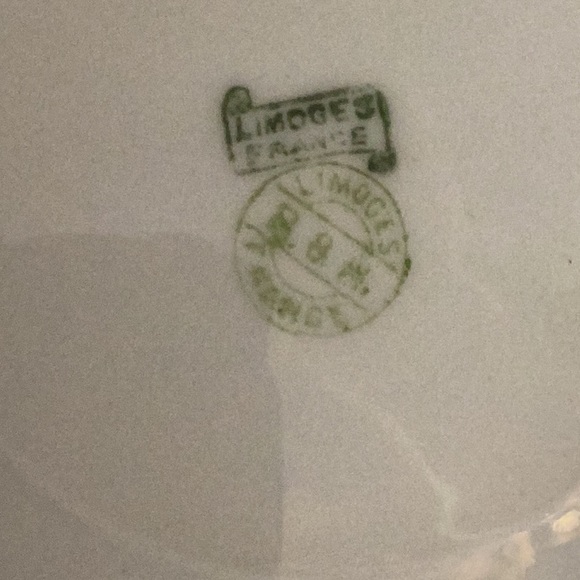 Limoges decorative plate - Picture 2 of 4